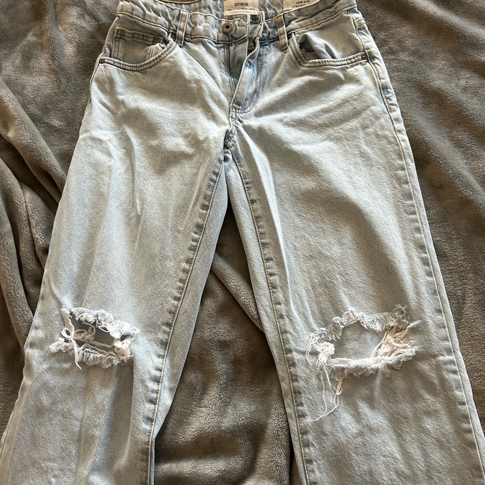 Cotton On Low Rise Straight Jeans